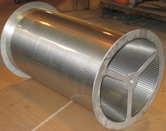 Rotary Drum Screen Replacement configuration reference by Industrial Screen Products