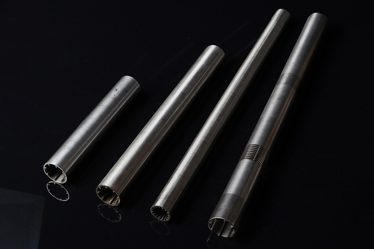 Stainless steel wedge wire screen tubes in different diameters